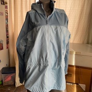 Columbia women’ zipper up with hoodie  large women